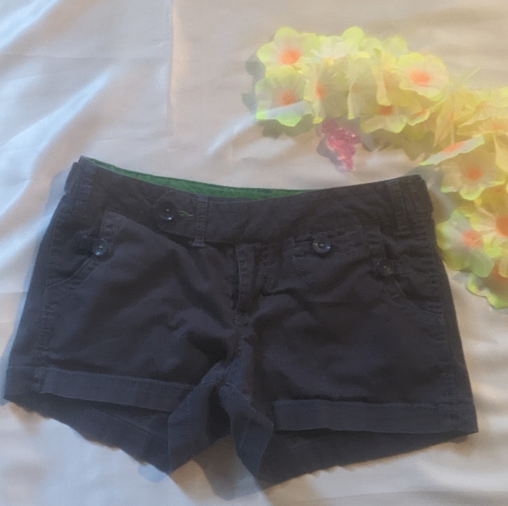 OTB women's dark blue shorts, size 3/4
